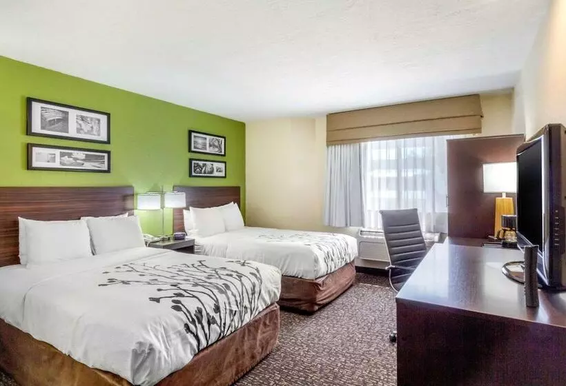 اتاق استاندارد با 2 تخت دوبل, Sleep Inn Ogden Near Event Center