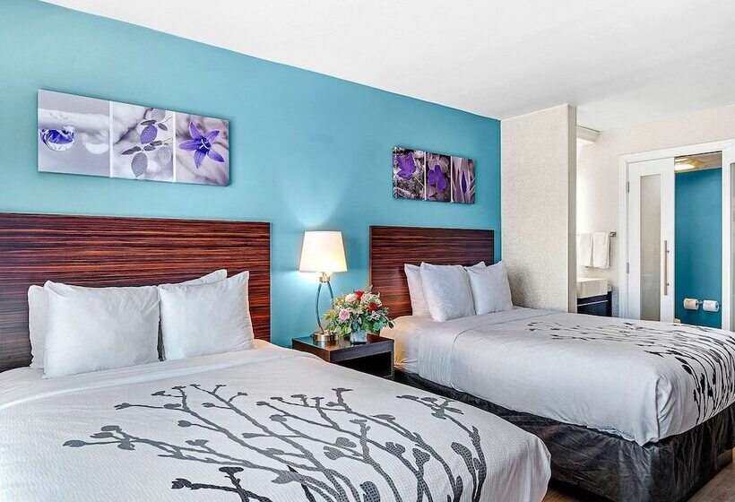 스탠다드 룸 더블 침대 2개, Sleep Inn On The Beach