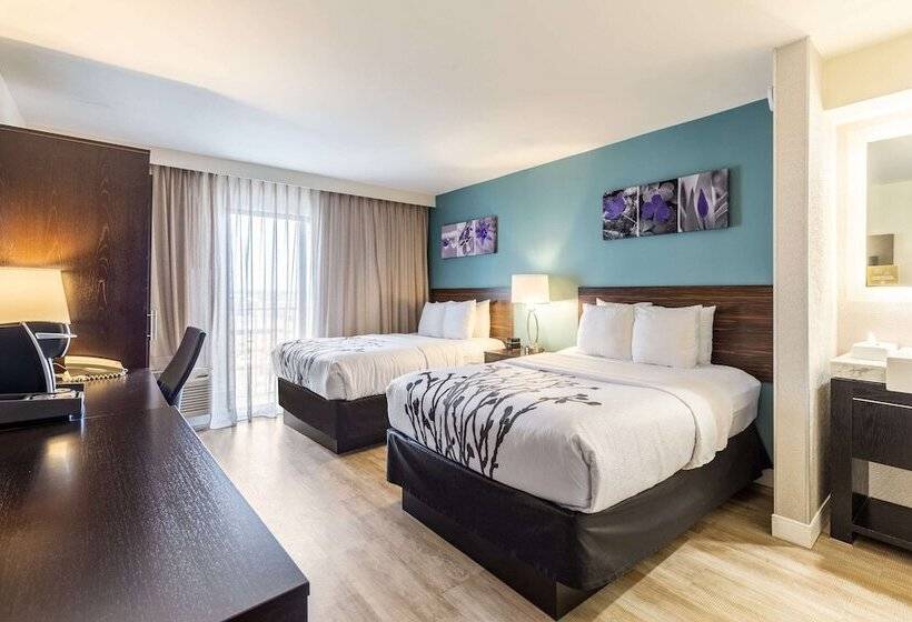 스탠다드 룸 더블 침대 2개, Sleep Inn On The Beach