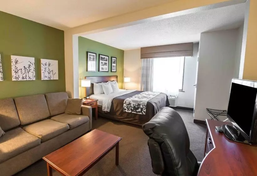 キングサイズベッドのスイートルーム, Sleep Inn & Suites Princeton I 77