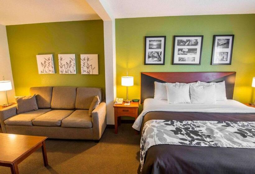 Люкс Кровать Кинг, Sleep Inn & Suites Princeton I 77