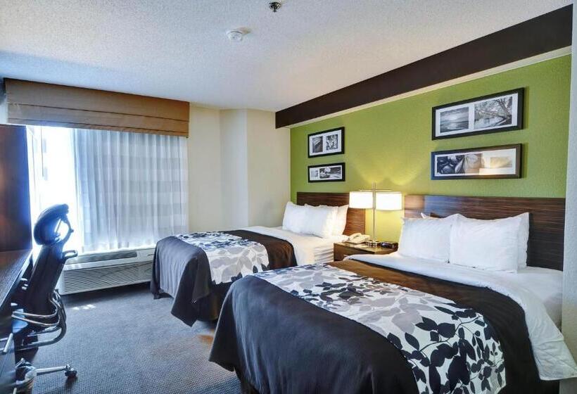 Номер Стандарт 2 Двуспальные Кровати, Sleep Inn & Suites Princeton I 77