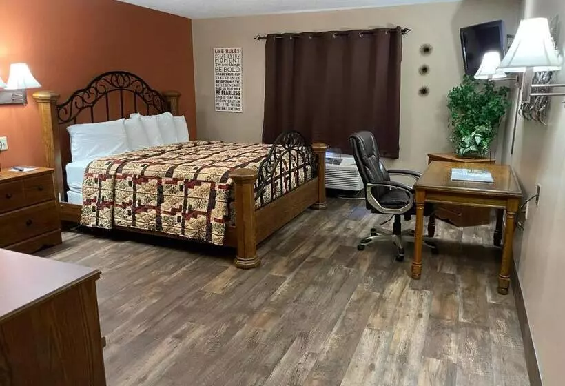 キングサイズベッドのスタンダードルーム, Southfork Motel