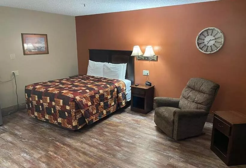 キングサイズベッドのスタンダードルーム, Southfork Motel