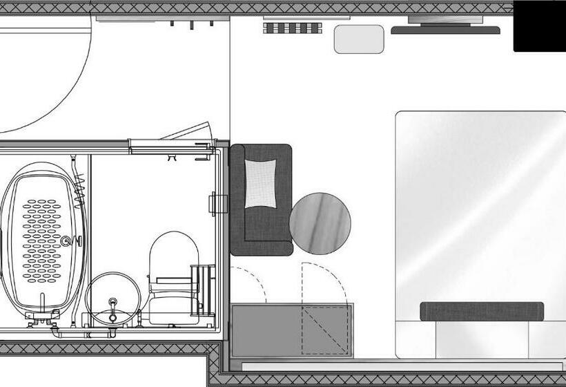 اتاق استاندارد, Royal Twin Hotel Kyoto Hachijoguchi