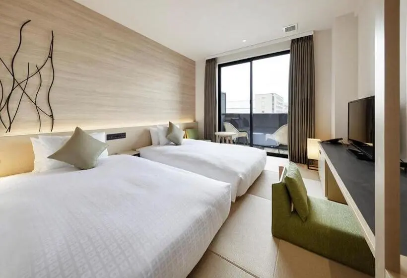 Standard-huone Parveke, Royal Twin Hotel Kyoto Hachijoguchi