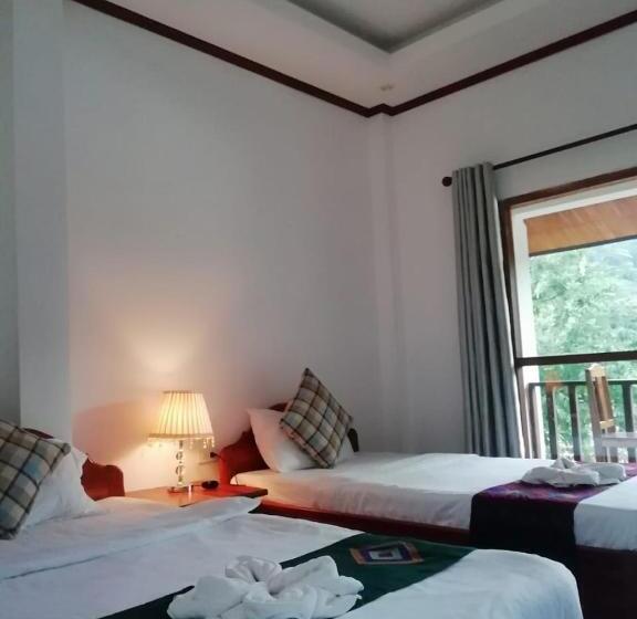 スーペリアールーム, Nam Ou View Villa