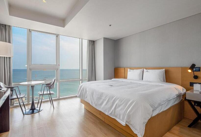 اتاق استاندارد با چشمانداز دریا, Haeundae Seacloud Hotel Residence