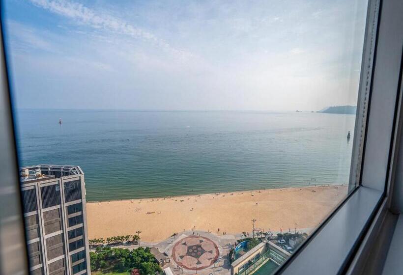 اتاق استاندارد با چشمانداز دریا, Haeundae Seacloud Hotel Residence