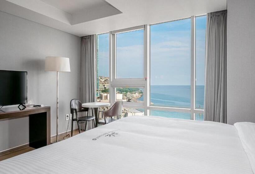 اتاق استاندارد با چشمانداز دریا, Haeundae Seacloud Hotel Residence