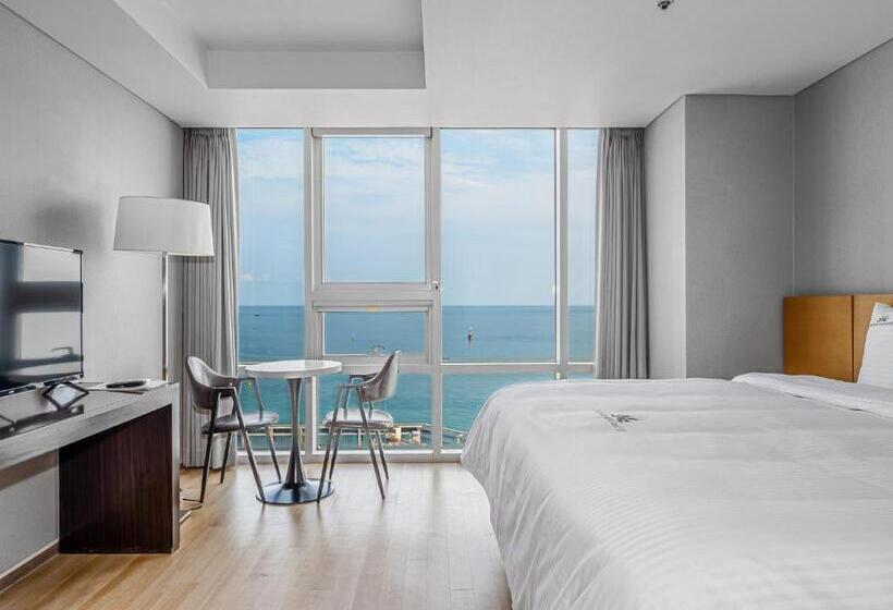 اتاق استاندارد با چشمانداز دریا, Haeundae Seacloud Hotel Residence