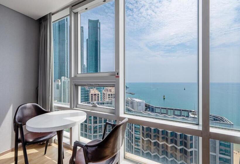 اتاق سوپریور با چشمانداز دریا, Haeundae Seacloud Hotel Residence