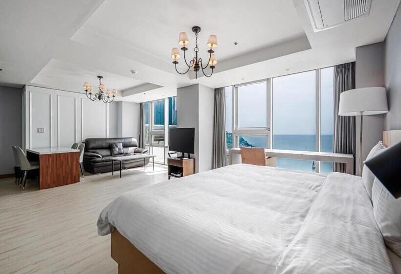 سوئیت اجرایی با چشمانداز دریا, Haeundae Seacloud Hotel Residence