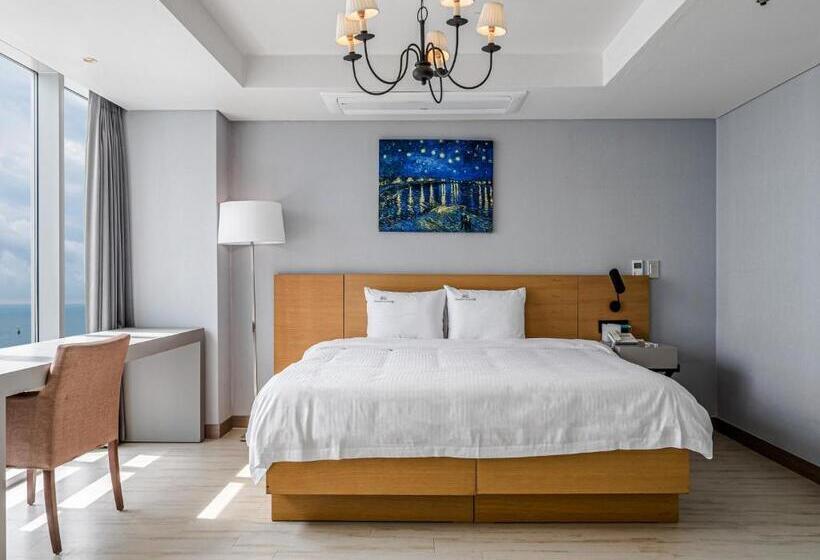 带海景的行政套房, Haeundae Seacloud Hotel Residence