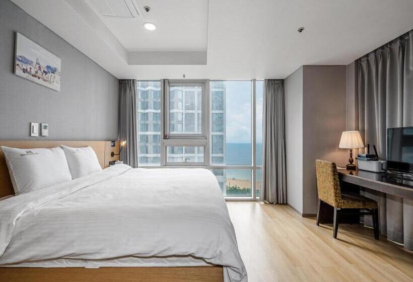 اتاق سوپریور با چشمانداز دریا, Haeundae Seacloud Hotel Residence