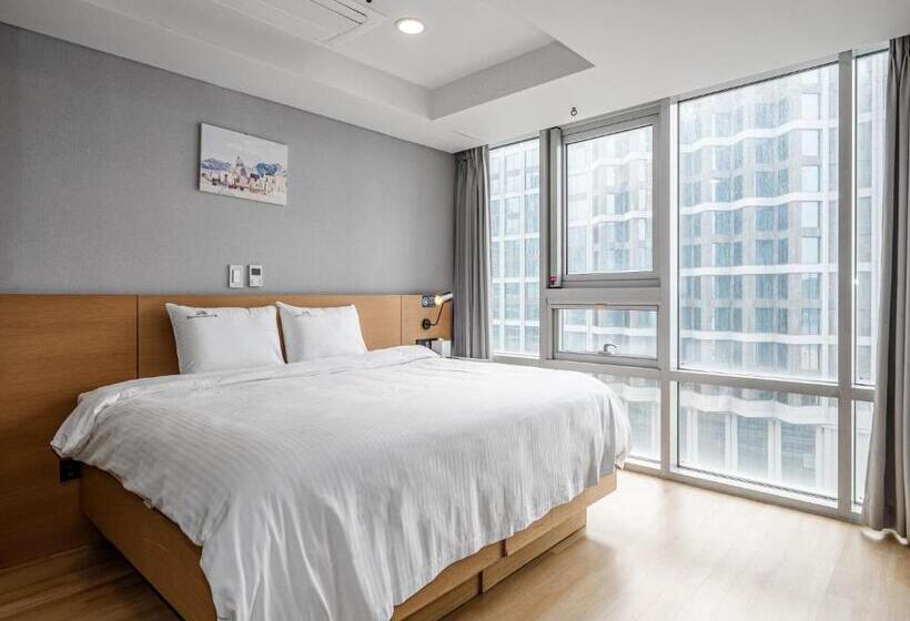 اتاق سوپریور با چشمانداز دریا, Haeundae Seacloud Hotel Residence