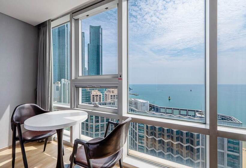 اتاق سوپریور با چشمانداز دریا, Haeundae Seacloud Hotel Residence