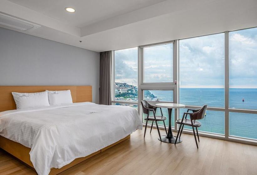 小型套房带海景, Haeundae Seacloud Hotel Residence