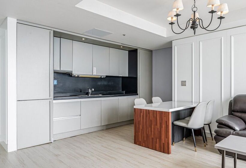 带海景的行政套房, Haeundae Seacloud Hotel Residence
