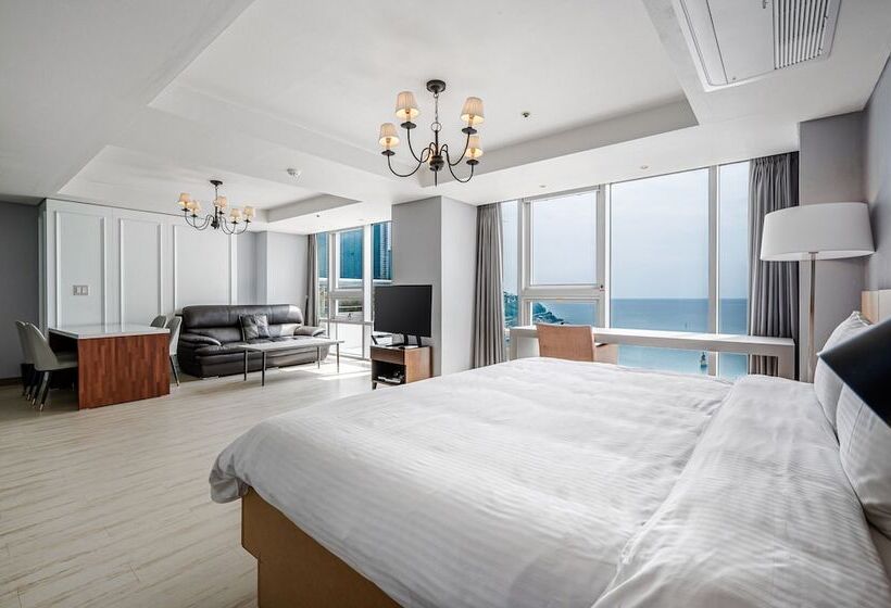 سوئیت اجرایی با چشمانداز دریا, Haeundae Seacloud Hotel Residence