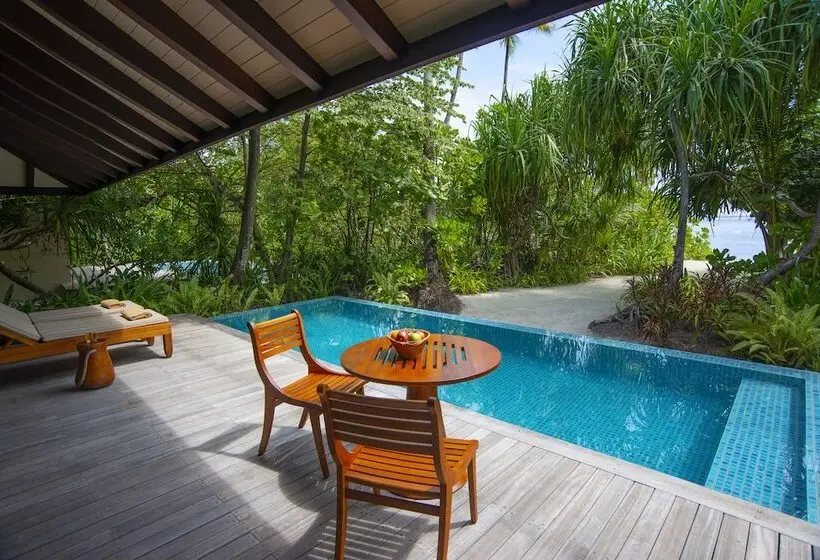 ویلای یک اتاق خوابه با استخر شنا, The Residence Maldives At Dhigurah