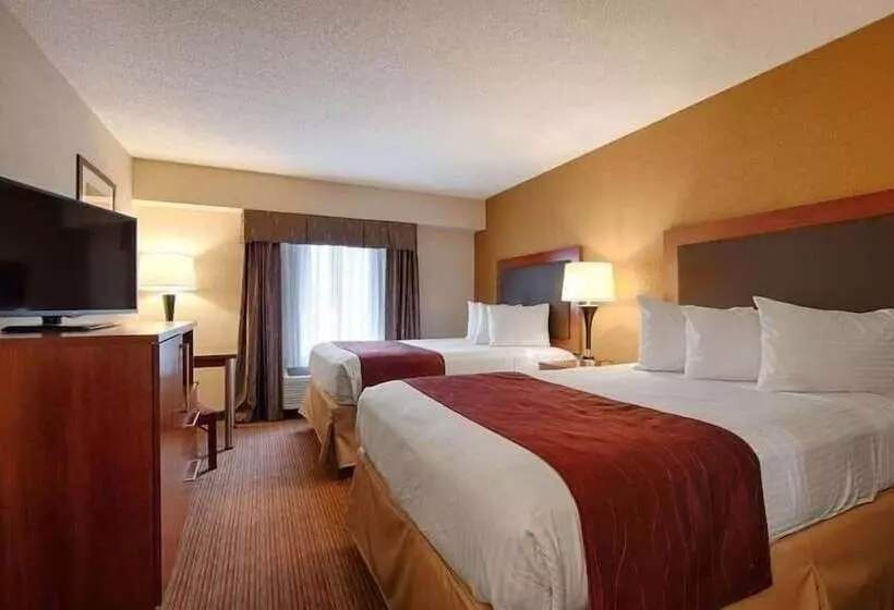 ２ダブルベッドのスタンダードルーム, Days Inn By Wyndham Indiana Pa Near Iup