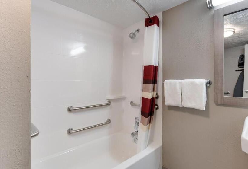 Номер Стандарт Кровать Кинг Адаптированный для Инвалидов, Red Roof Inn Dayton  Moraine/u Of Dayton