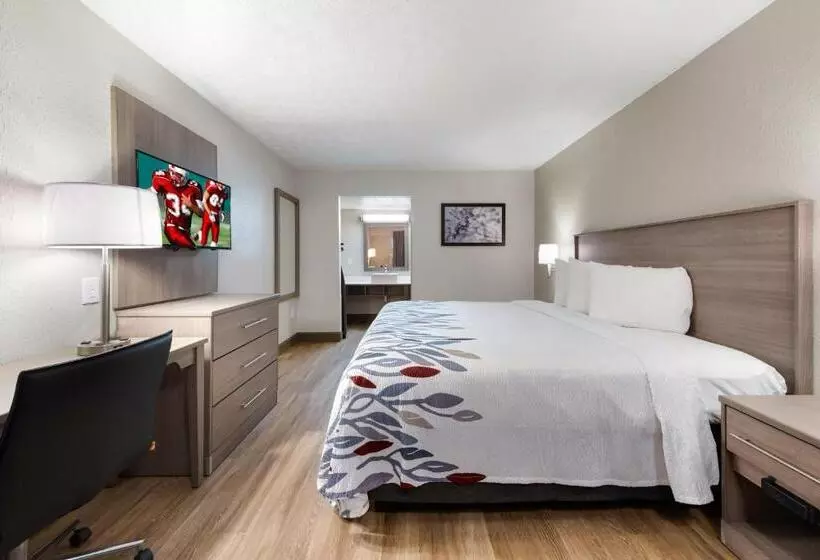 キングサイズベッドのスタンダードルーム, Red Roof Inn Dayton  Moraine/u Of Dayton