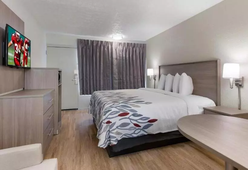 キングサイズベッドのスーペリアルーム, Red Roof Inn Dayton  Moraine/u Of Dayton