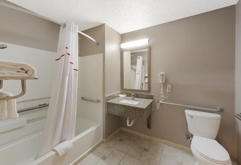 带2个双人床的标准工作室, Red Roof Inn Mansfield