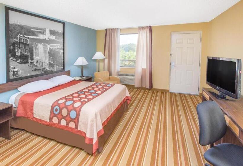 اتاق استاندارد با تخت بزرگ, Super 8 By Wyndham Dothan