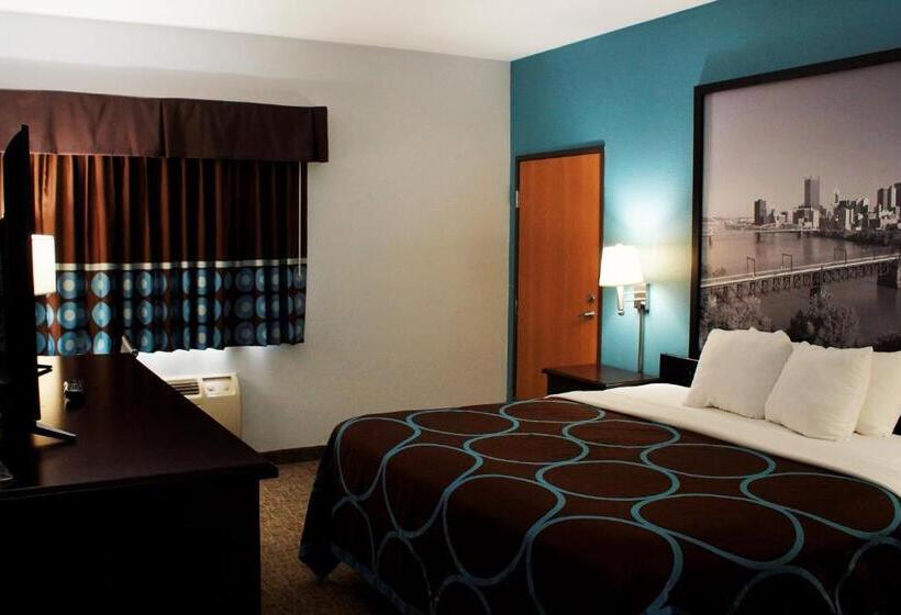 带大床的标准间, Super 8 By Wyndham Grove City