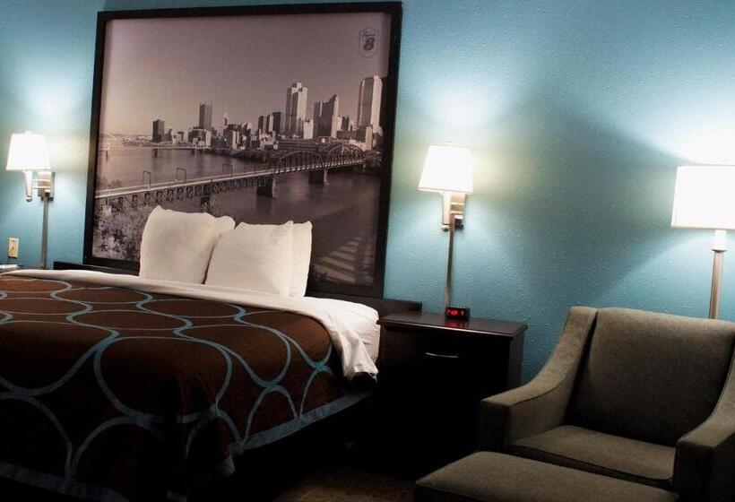 带大床的标准间, Super 8 By Wyndham Grove City