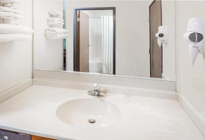 キングサイズベッドのスタンダードルーム, Super 8 By Wyndham Lincoln