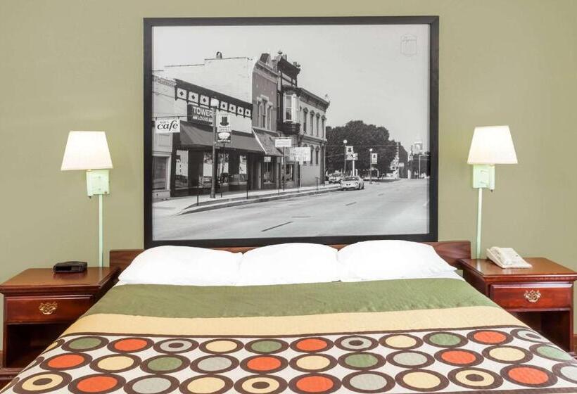 身障者適用スタンダードルーム, Super 8 By Wyndham Lincoln