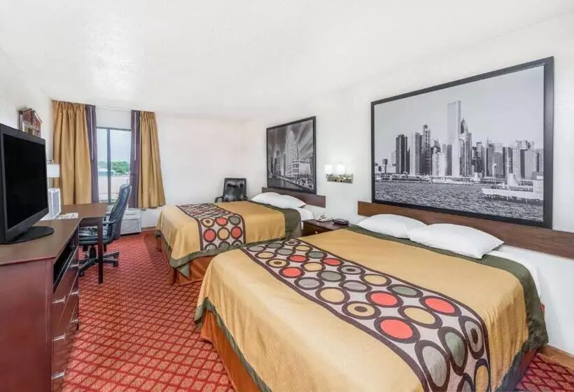 Deluxe-huone, Super 8 By Wyndham Marshall
