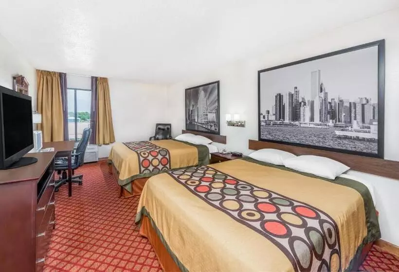 Deluxe-huone, Super 8 By Wyndham Marshall