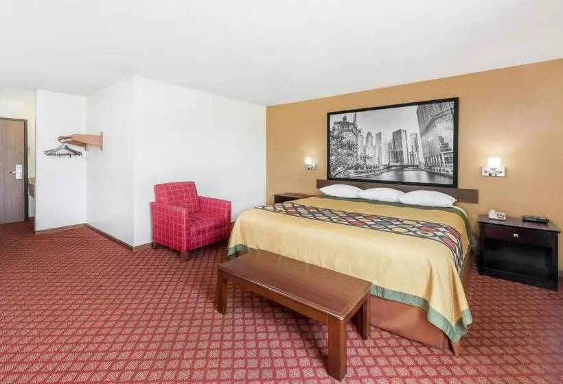 Standard-studio King-vuode, Super 8 By Wyndham Marshall