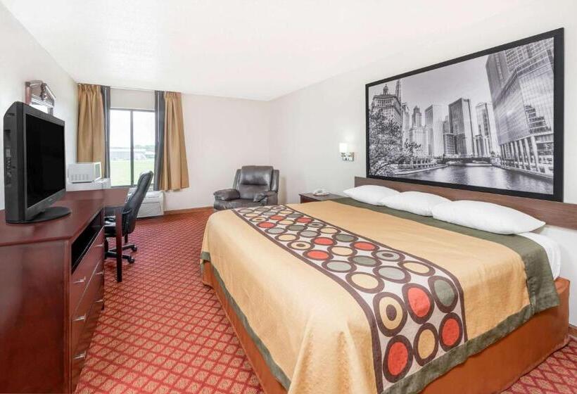 חדר סטנדרט עם מיטת קינג, Super 8 By Wyndham Marshall