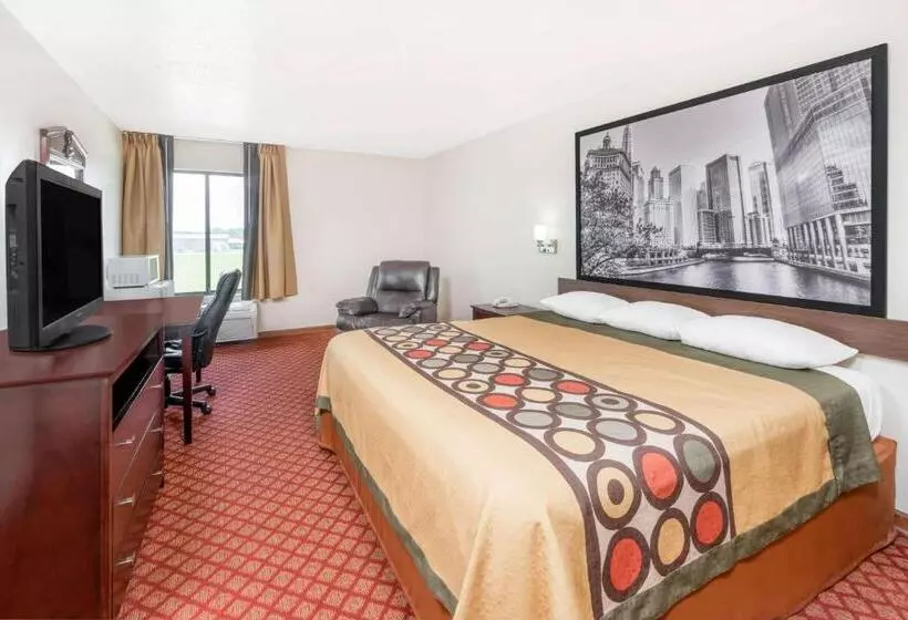 Standard-huone King-vuode, Super 8 By Wyndham Marshall