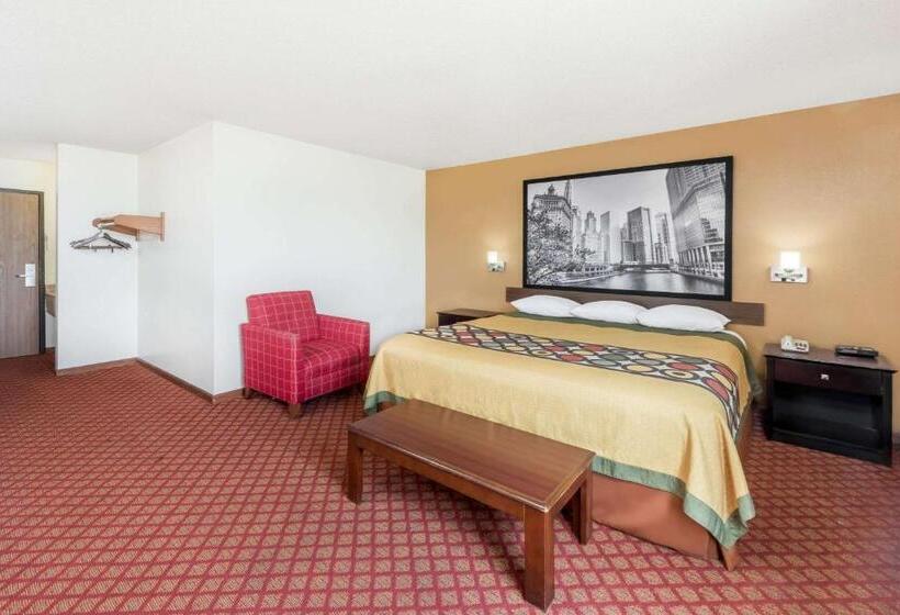 חדר סטנדרט עם מיטת קינג, Super 8 By Wyndham Marshall