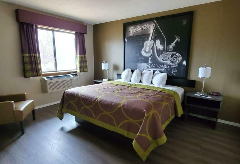 Люкс Deluxe Кровать Кинг, Super 8 By Wyndham Paris