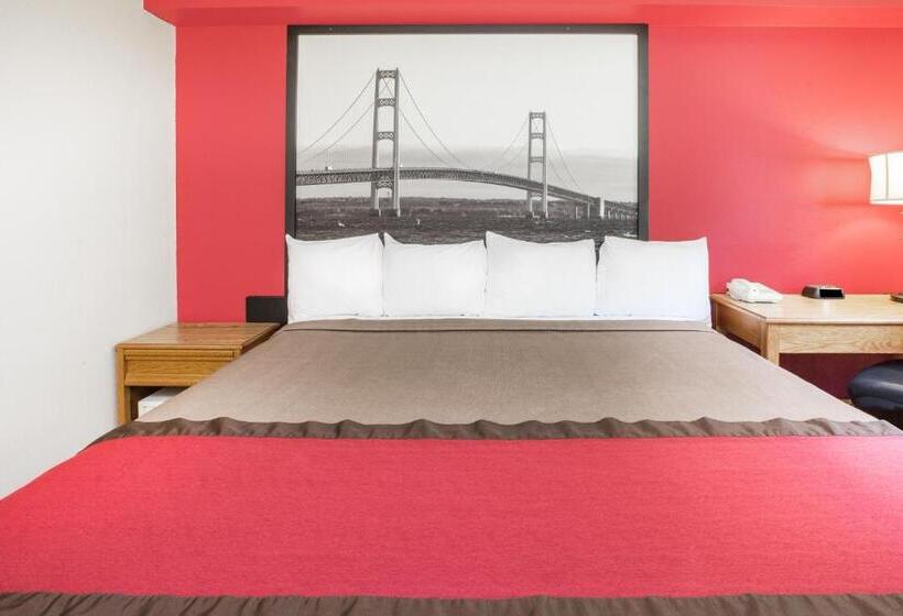 Standard Værelse King-seng Tilpasset til Handicappede, Super 8 By Wyndham West Branch