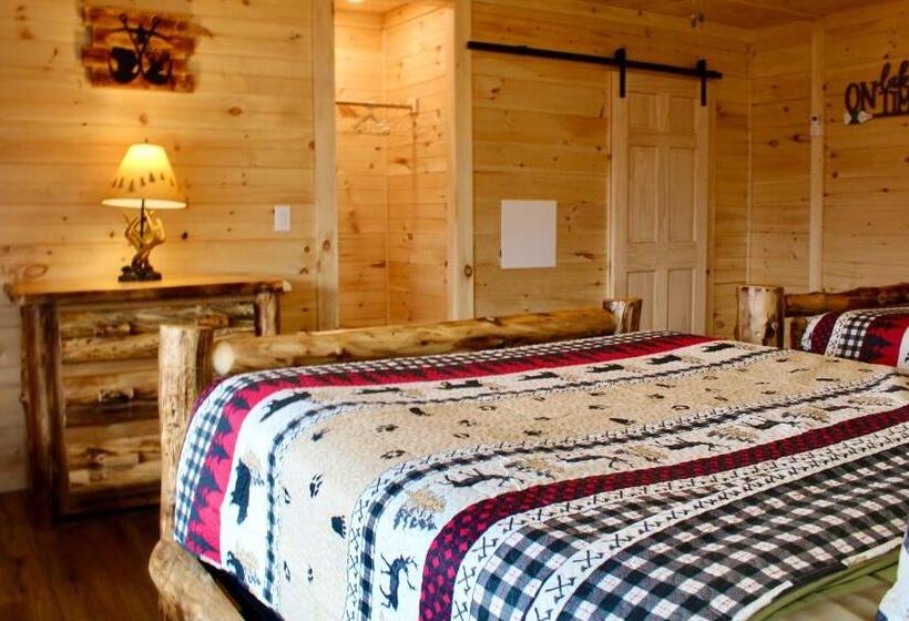 キングサイドベッドのスタンダードワンルーム, The Sundowner On Lake George