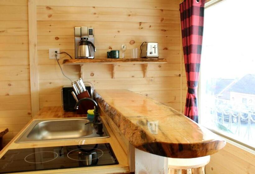 キングサイドベッドのスタンダードワンルーム, The Sundowner On Lake George