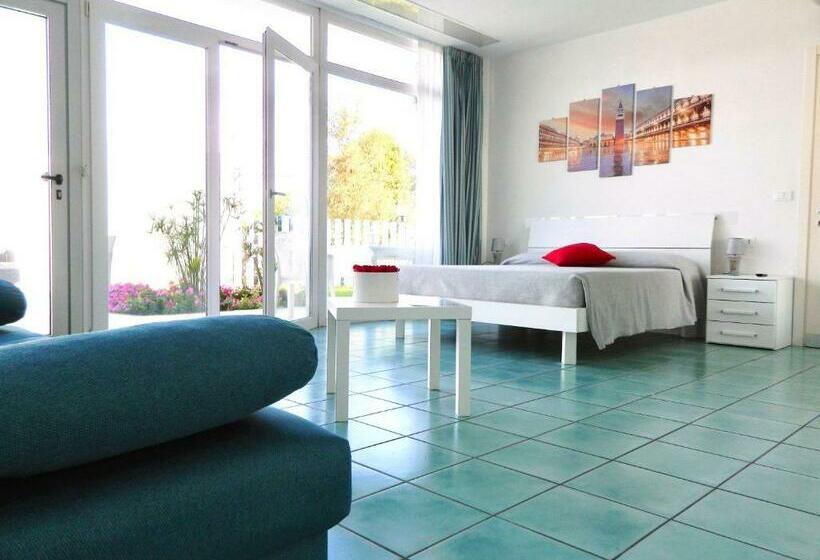 اتاق استاندارد با چشمانداز باغ, Villa Marina