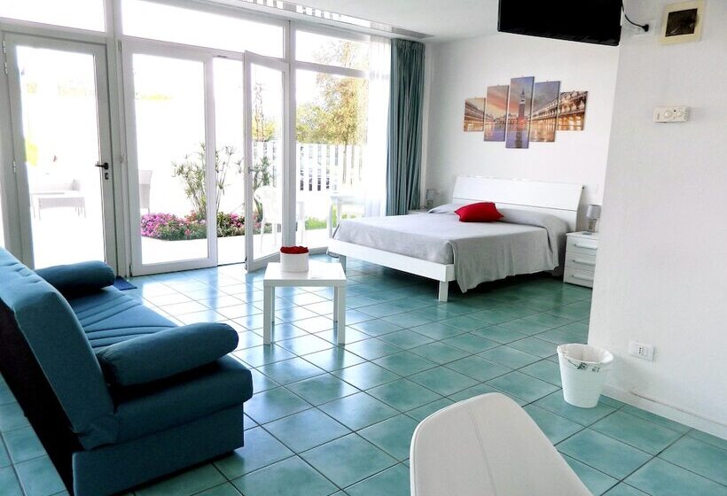 اتاق استاندارد با چشمانداز باغ, Villa Marina