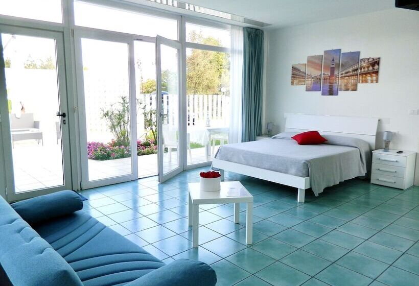 اتاق استاندارد با چشمانداز باغ, Villa Marina