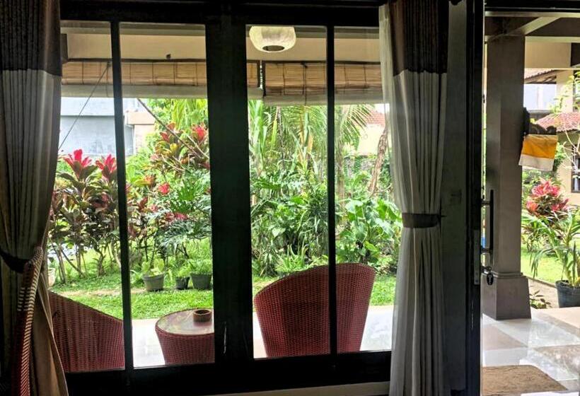 Quarto Deluxe com Sacada, Indraprastha 2 Bungalow