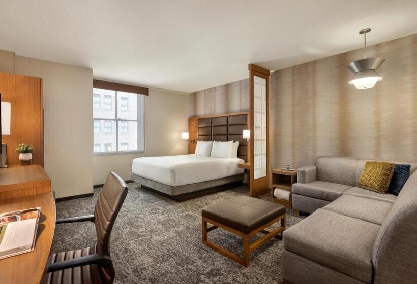 חדר סטנדרט עם מיטת קינג, Hyatt Place Houston Downtown